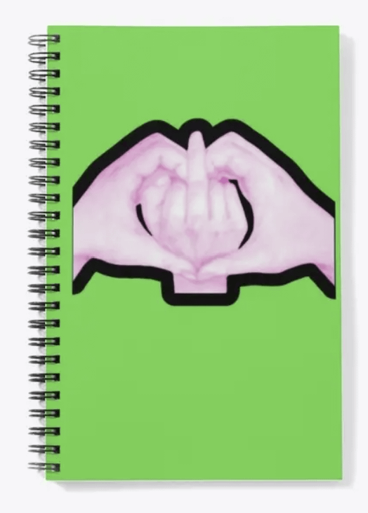 Shop 26 Its Flipping Love Notebook